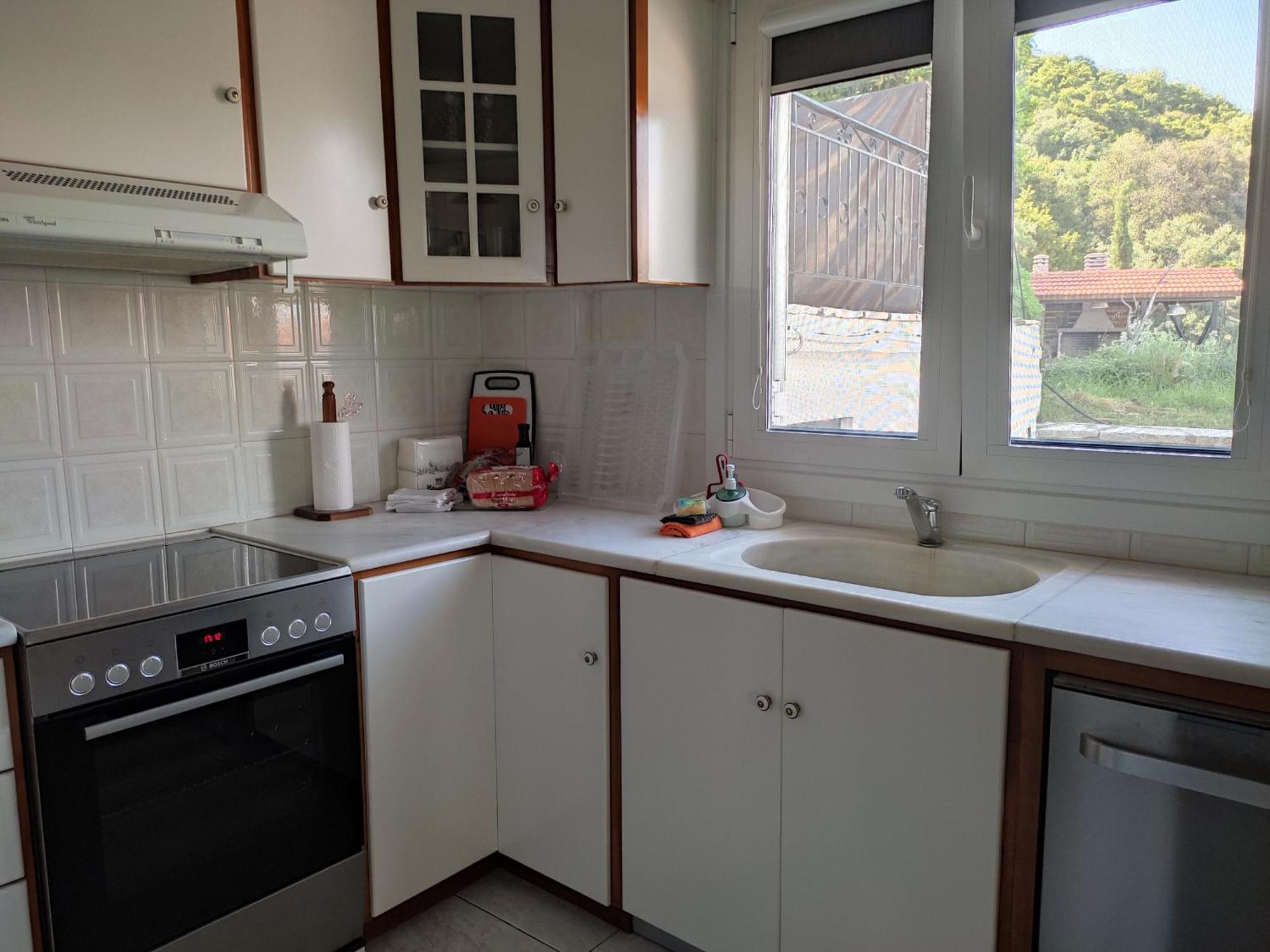 Korakias Seaview Villa Yénion Eksteriør bilde
