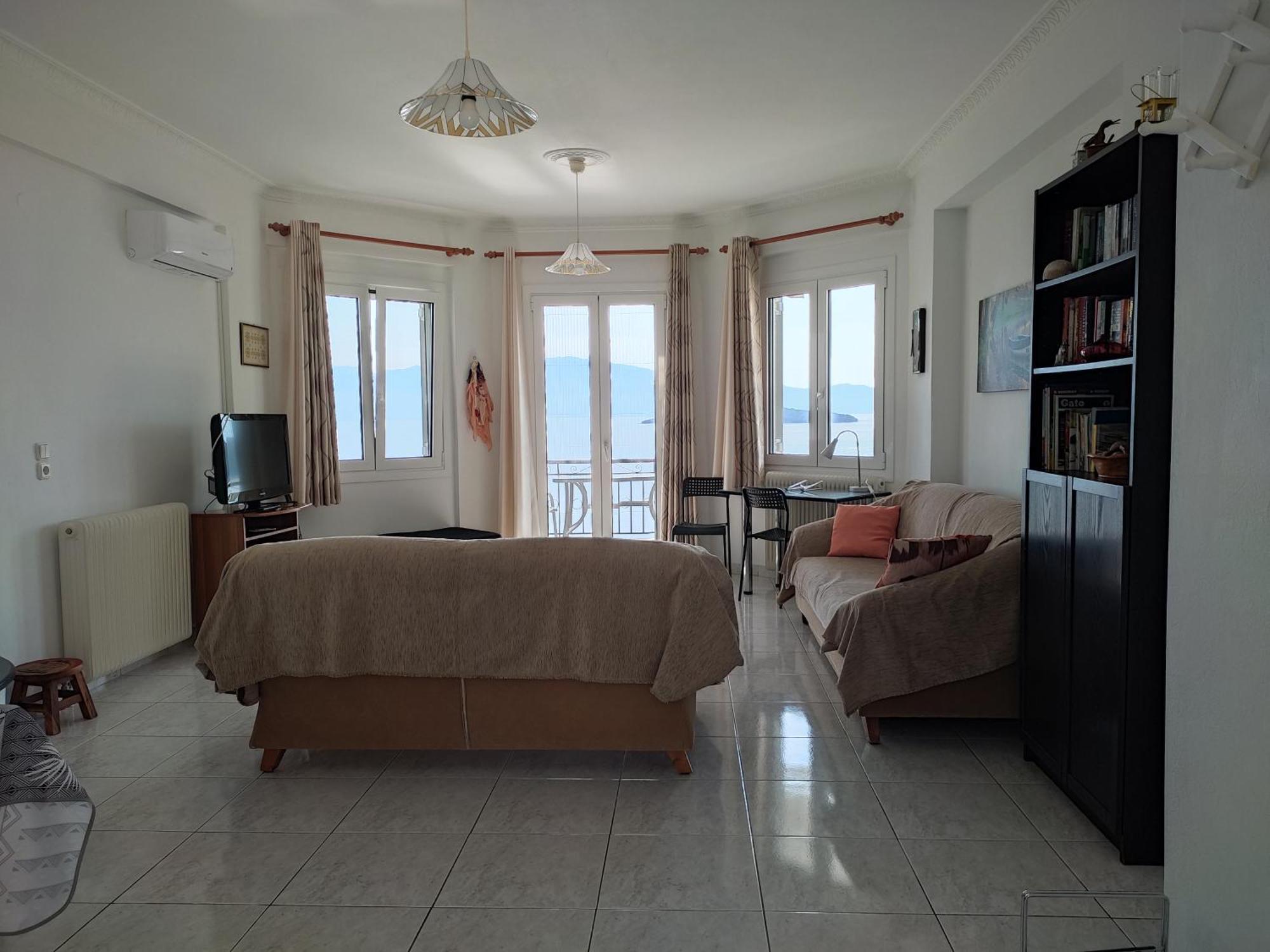 Korakias Seaview Villa Yénion Eksteriør bilde