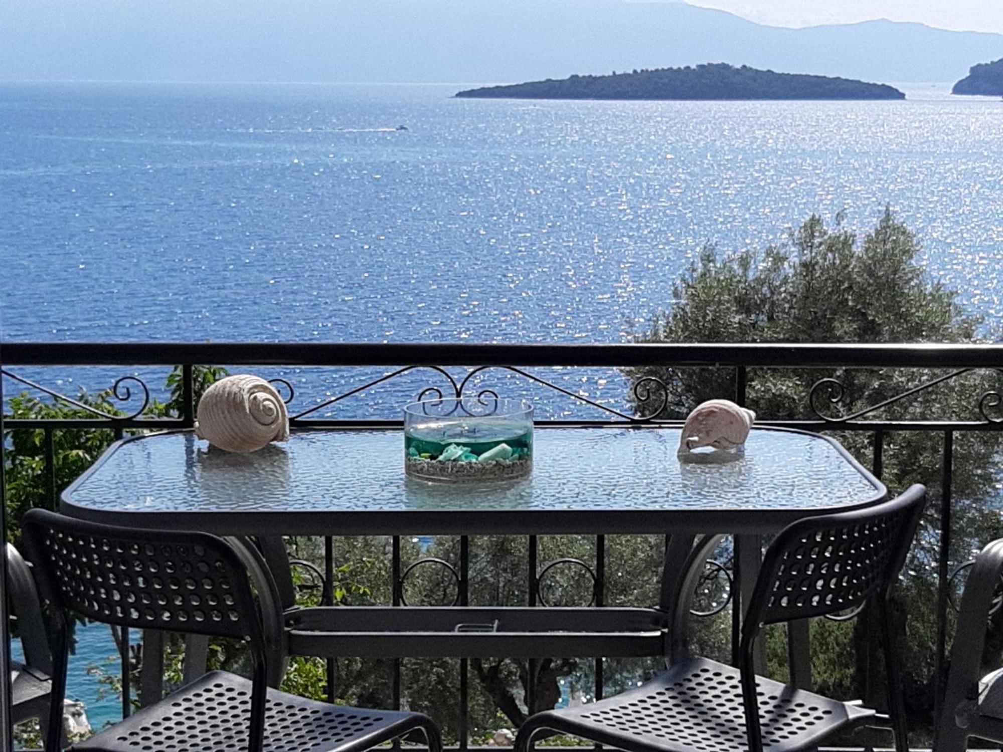 Korakias Seaview Villa Yénion Eksteriør bilde